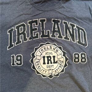 DISTRESSED Ireland Grey XL Tshirt